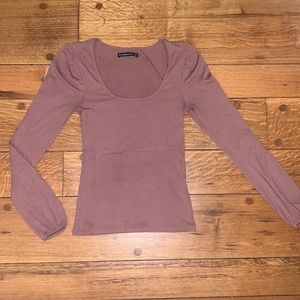 Abercrombie&Fitch nude/brown long sleeve